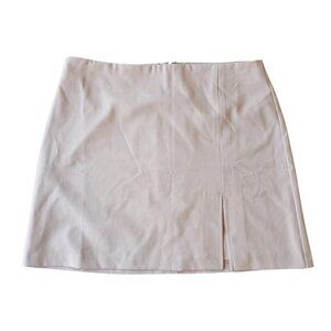 Sunday Best Light Pnk Mini Skirt w/ Small Leg Slit Sz 8